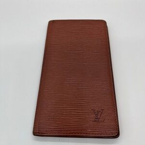 Pre owned Louis Vuitton brown wallet